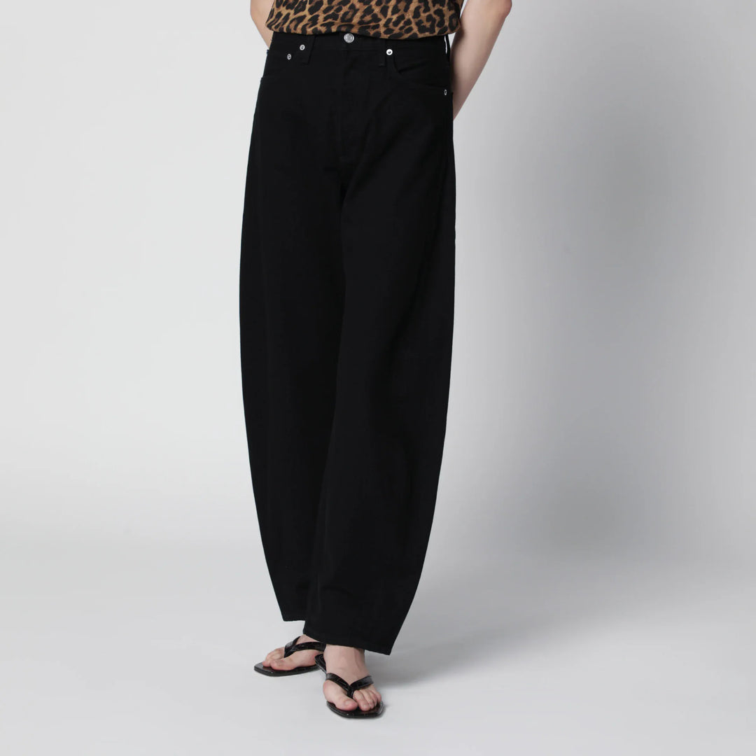 AGOLDE - Luna Jeans In Black Cover Denim Brand Apparel &amp; Accessories > Clothing > Pants
