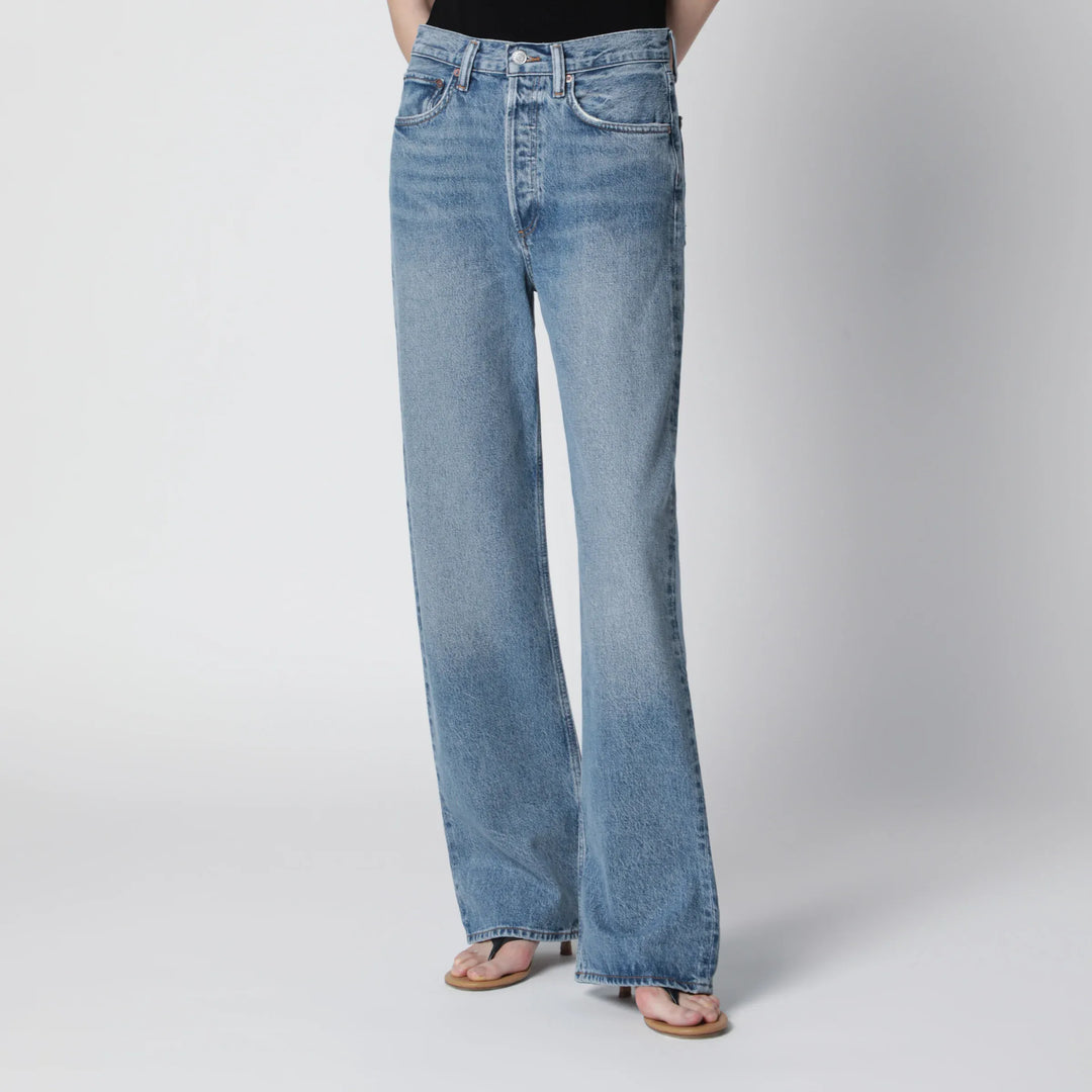 AGOLDE - Vintage loose jeans in medium indigo denim Brand Apparel &amp; Accessories > Clothing > Pants