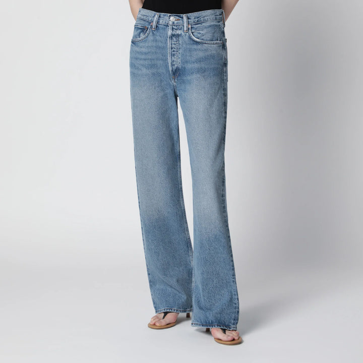 AGOLDE - Vintage loose jeans in medium indigo denim Brand Apparel &amp; Accessories > Clothing > Pants