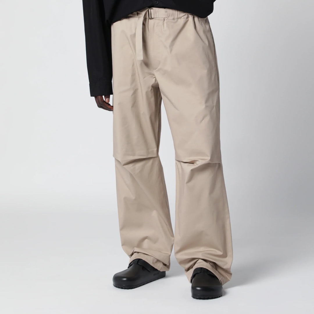 DARKPARK - Jordan relaxed fit taupe trousers Brand Apparel & Accessories > Clothing > Pants 46 IT