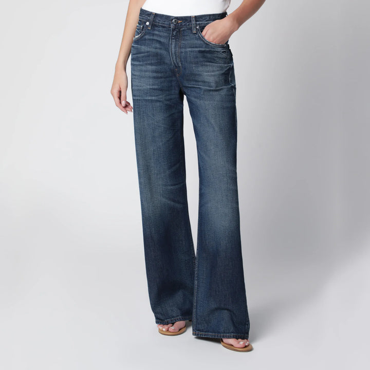 HAIKURE - Haikure Korea jeans in washed dark blue denim Brand Apparel &amp; Accessories > Clothing > Pants 24