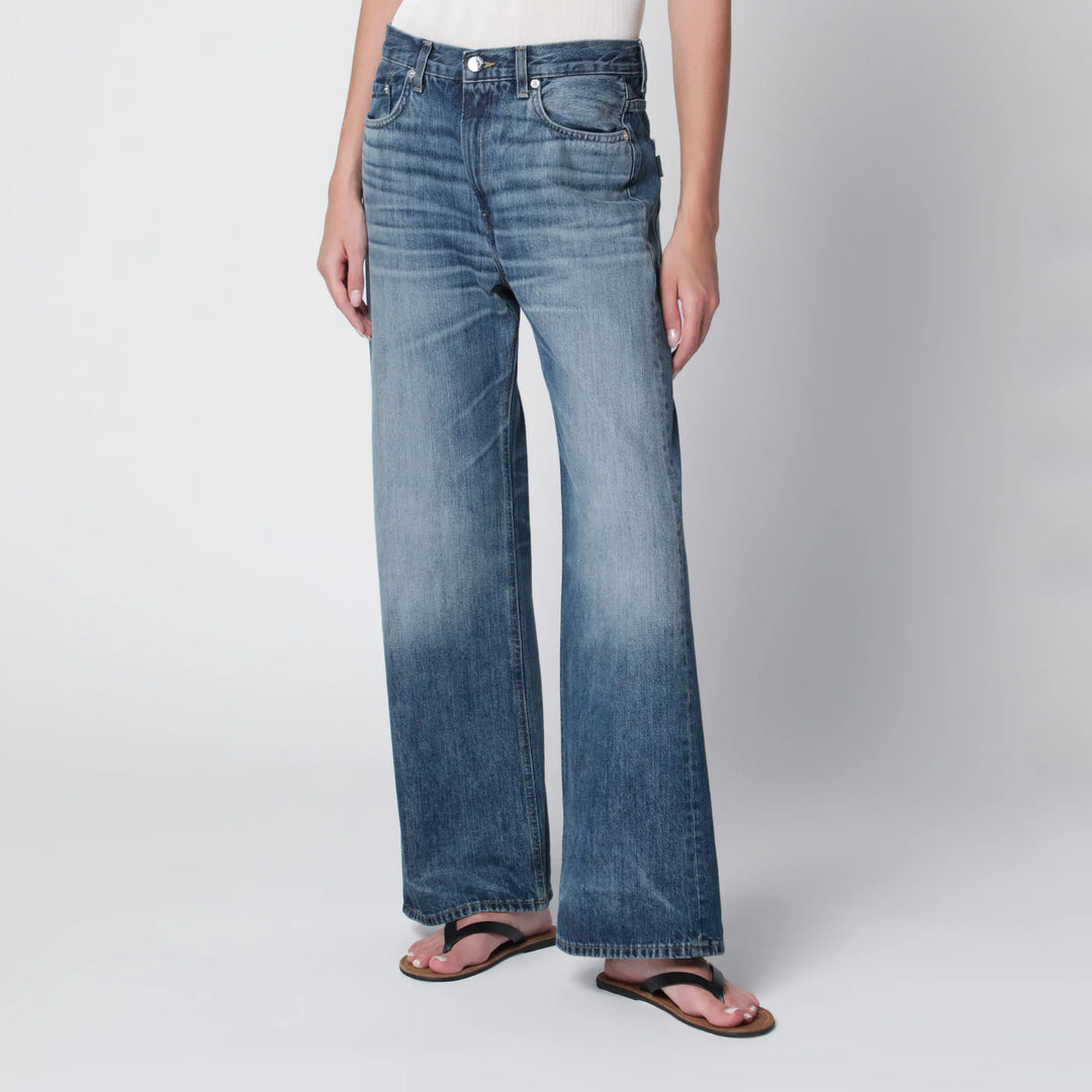 HAIKURE - Haikure wide-leg jeans in Blue Ryder denim Brand Apparel &amp; Accessories > Clothing > Pants