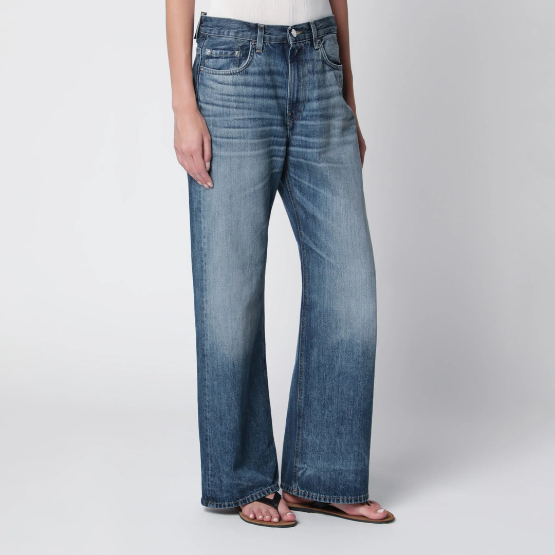 HAIKURE - Haikure wide-leg jeans in Blue Ryder denim Brand Apparel &amp; Accessories > Clothing > Pants