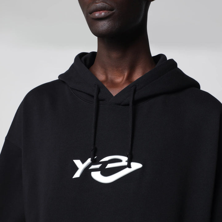 adidas Y-3 - Y-3 French Terry hoodie in black with Liquid logo Brand Apparel &amp; Accessories > Clothing > Shirts &amp; Tops