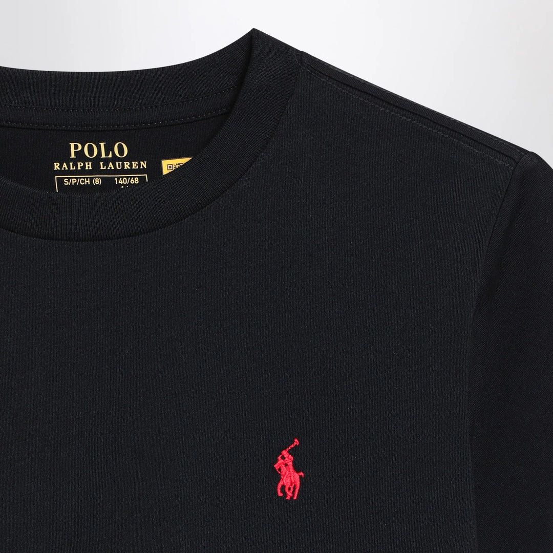 Polo Ralph Lauren - Black cotton T-shirt Brand Apparel &amp; Accessories > Clothing > Shirts &amp; Tops