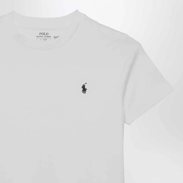 Polo Ralph Lauren - White cotton T-shirt Brand Apparel &amp; Accessories > Clothing > Shirts &amp; Tops 3Y