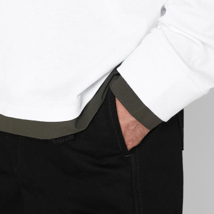 Sacai - White cotton shirt Brand Apparel &amp; Accessories > Clothing > Shirts &amp; Tops