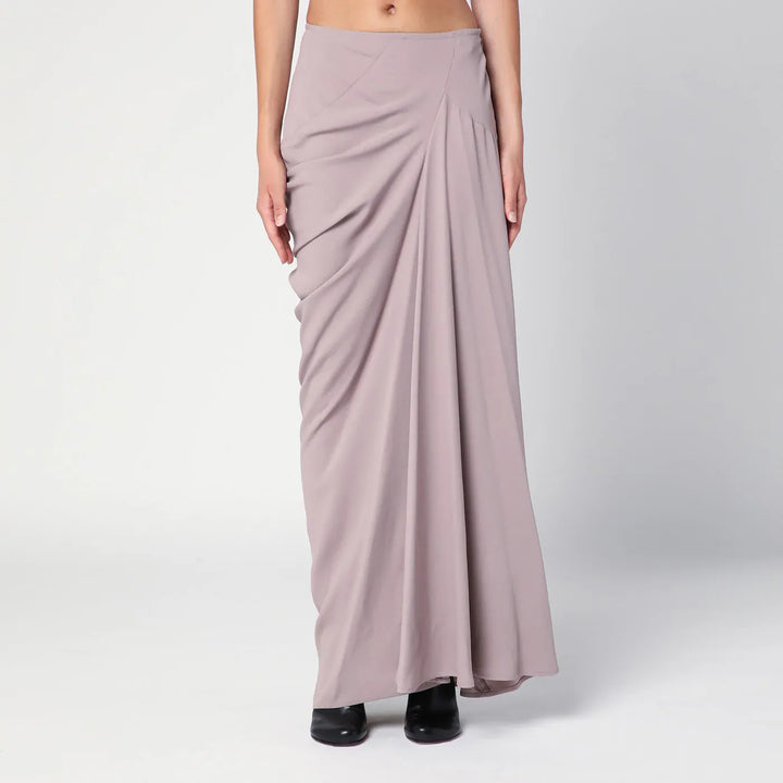 Dries Van Noten - Pink long draped skirt Brand Apparel &amp; Accessories > Clothing > Skirts 36  FR