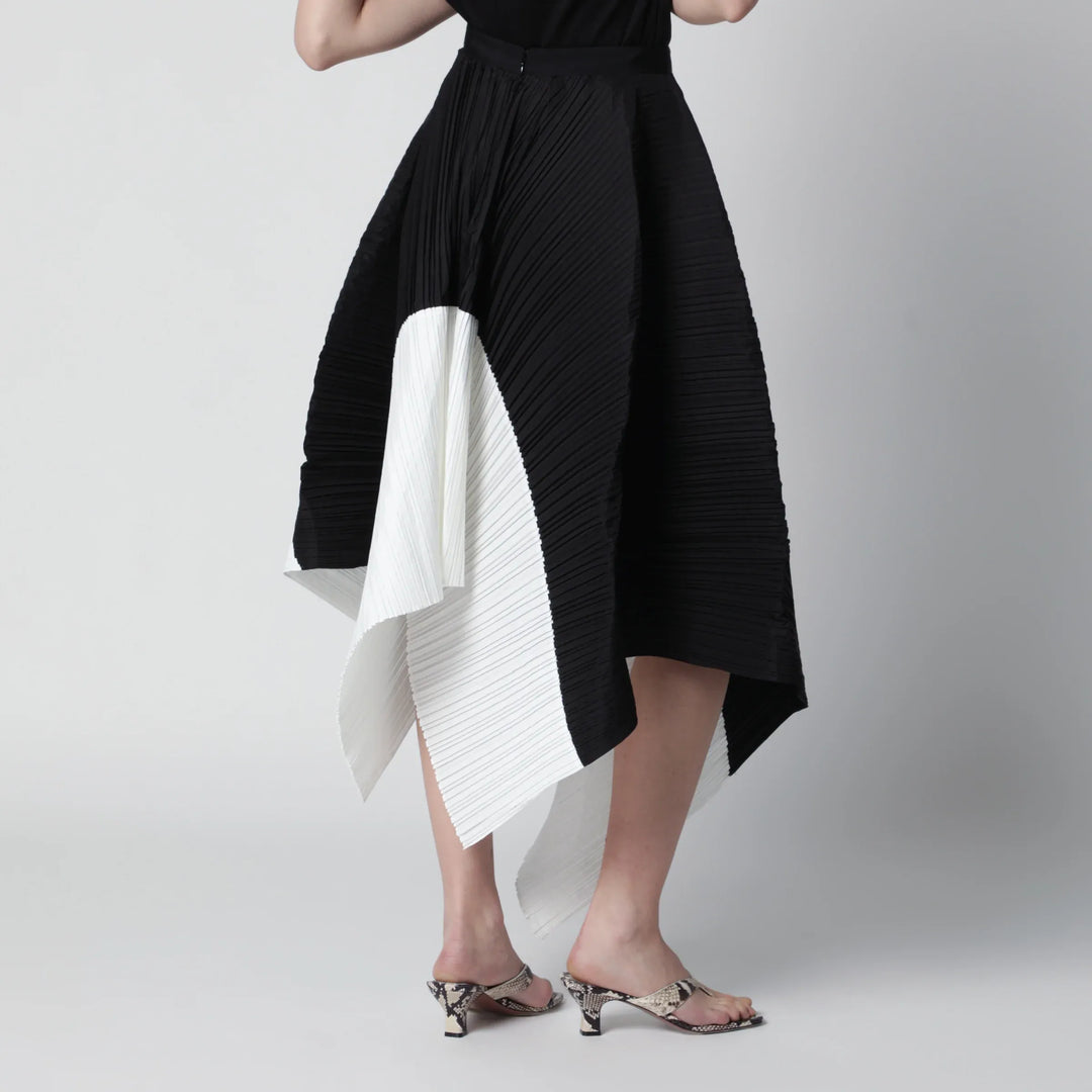 Entire Studios - Asymmetric pleated black skirt Brand Apparel &amp; Accessories > Clothing > Skirts