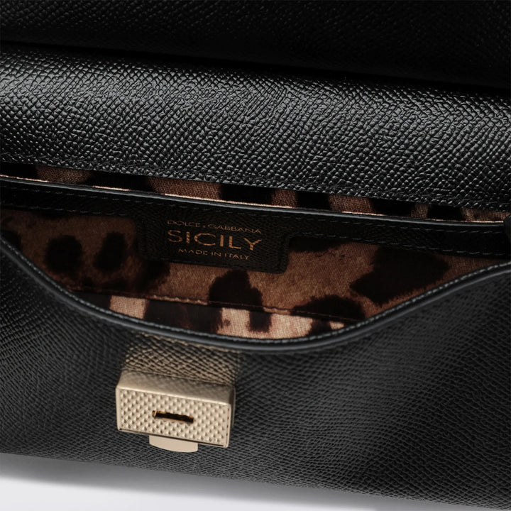 Dolce&amp;Gabbana - Small Sicily black handbag Brand Apparel &amp; Accessories