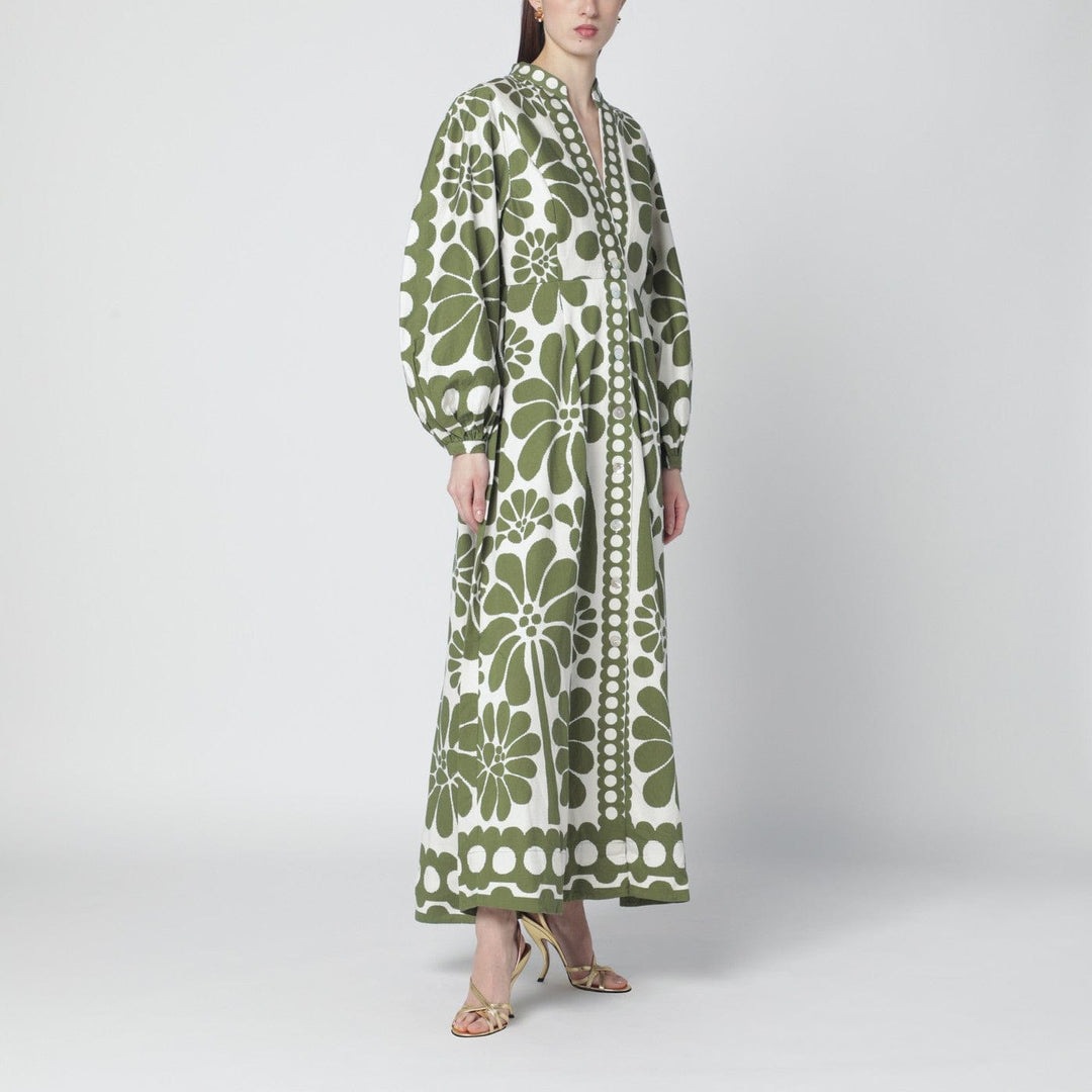 Apparel & Accessories FARM Rio - Palermo dress with green print Brand
