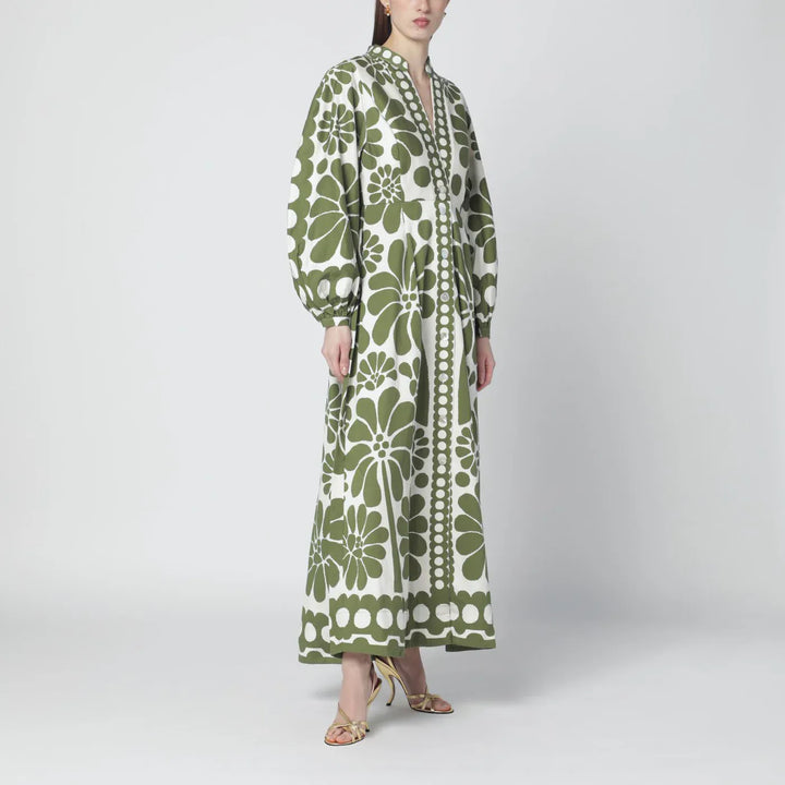 FARM Rio - Palermo dress with green print Brand Apparel &amp; Accessories XS