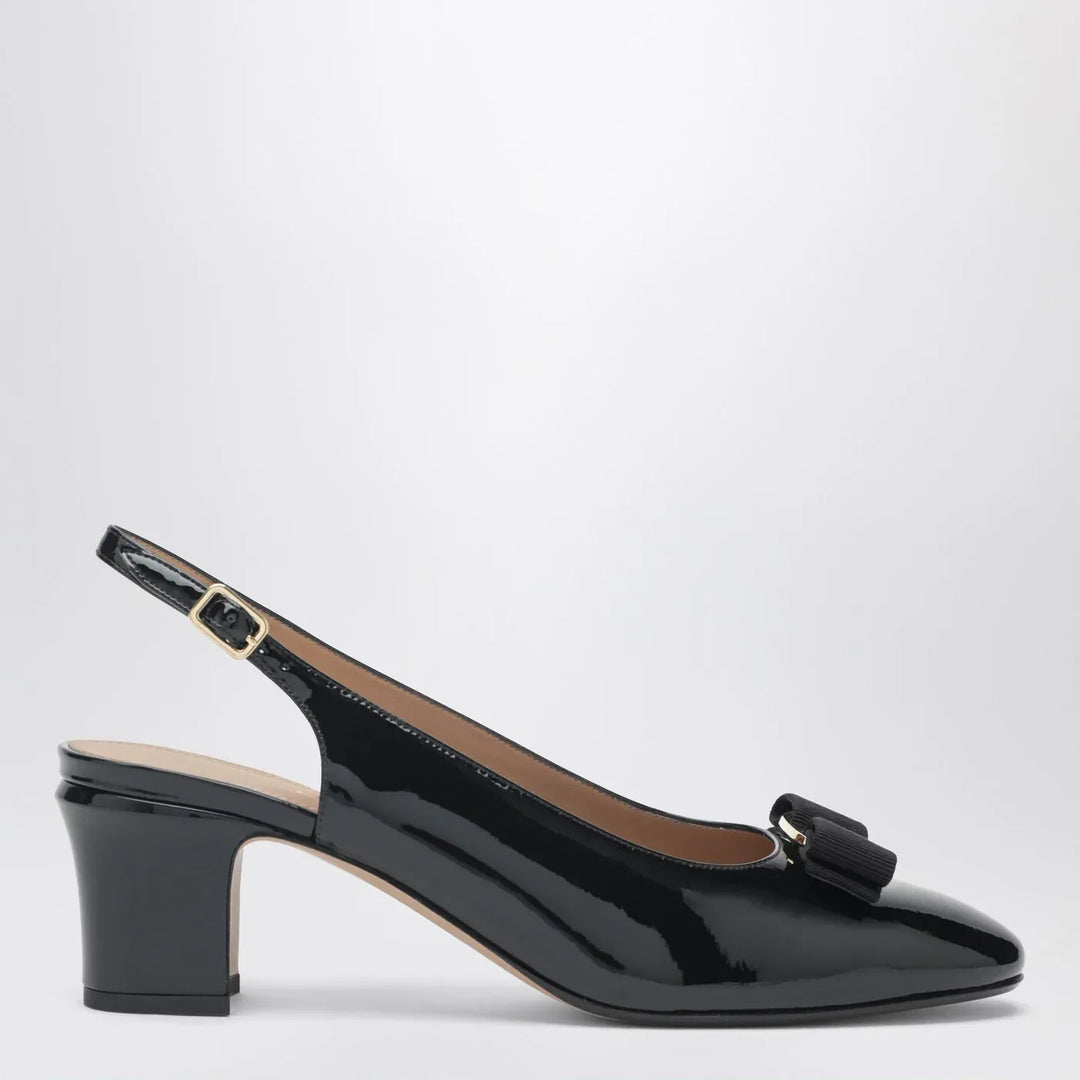 Ferragamo - Black Vara bow slingback shoes Brand Apparel &amp; Accessories 5 US