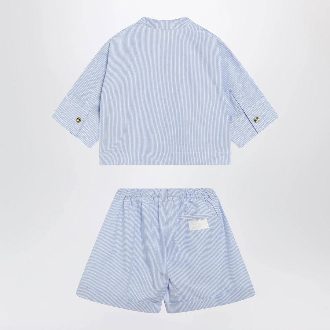 Givenchy - Light blue cotton two-piece set Brand Apparel &amp; Accessories