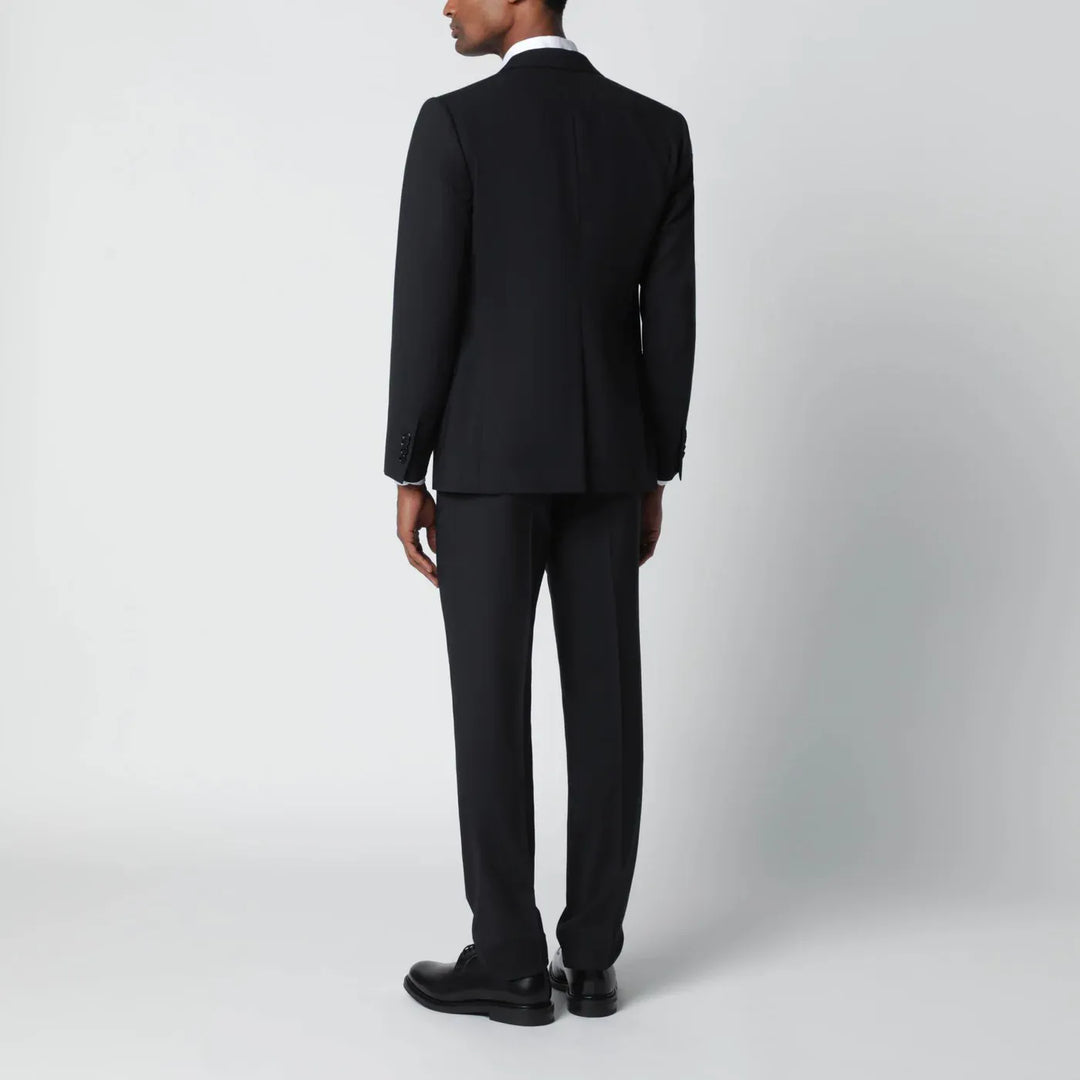 Lardini - Blue single-breasted wool-blend suit Brand Apparel &amp; Accessories