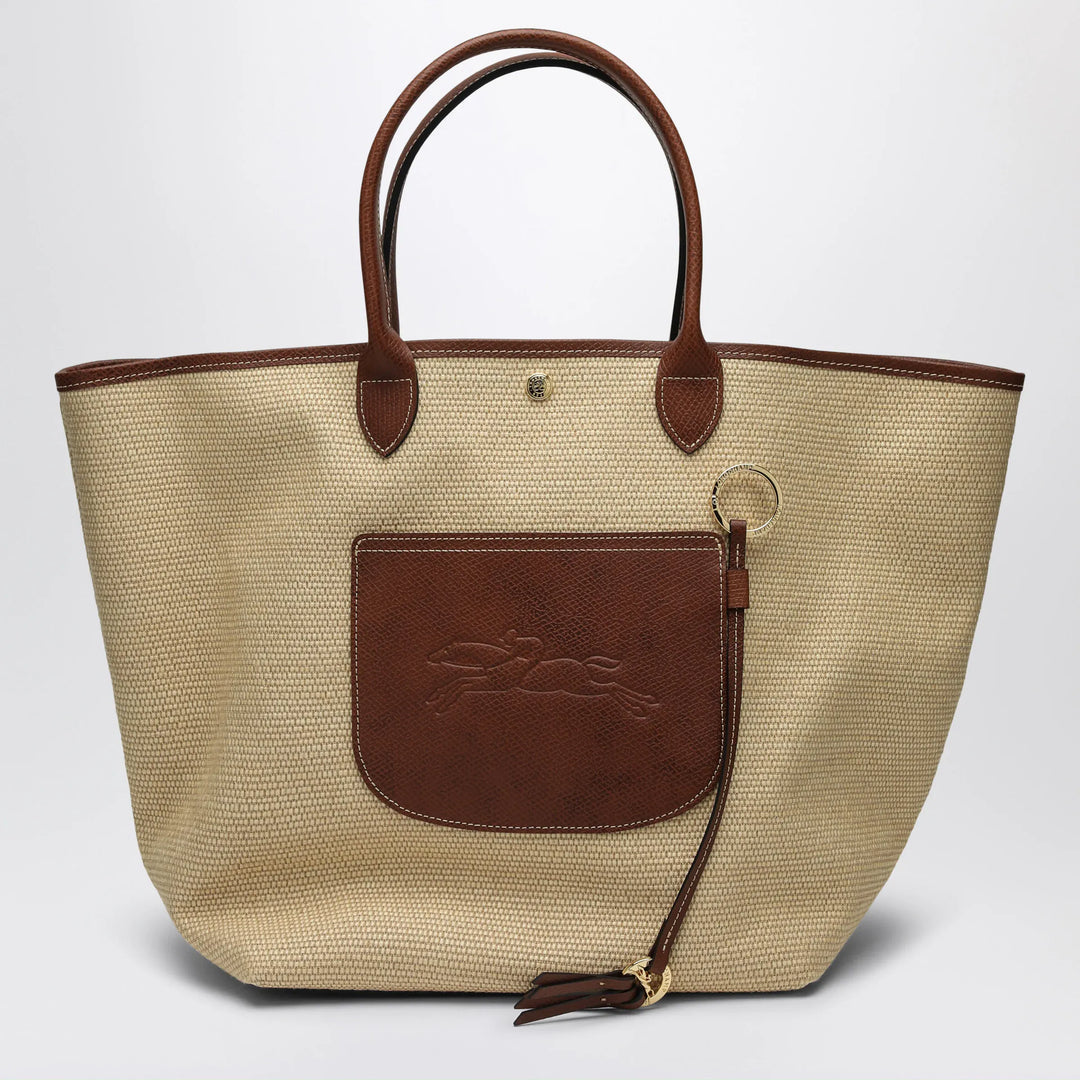 Longchamp - Basket bag L Le Pliage brown Brand Apparel & Accessories U