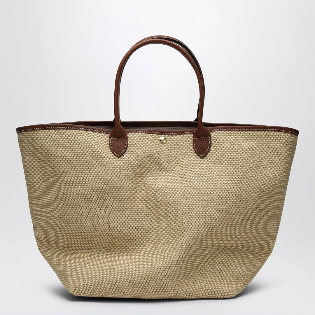 Longchamp - Basket bag L Le Pliage brown Brand Apparel &amp; Accessories U