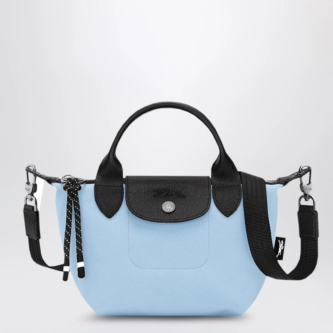Longchamp - XS Le Pliage Energy bag with handle in recycled canvas in Sky blue Brand Apparel & Accessories TU