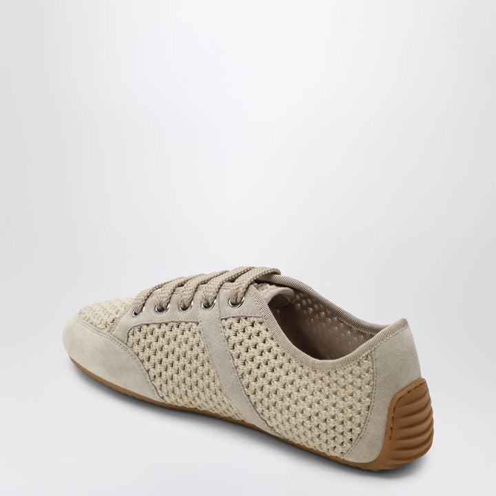 Givenchy - Slim Sneakers in mesh and suede Brand Apparel &amp; Accessories > Shoes