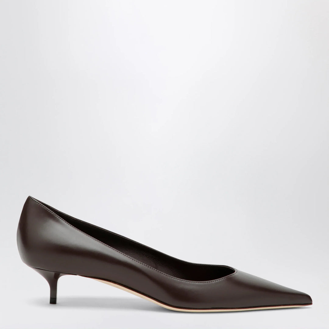 Jimmy Choo - Amelia 35 pumps in Chocolate leather Brand Apparel &amp; Accessories > Shoes