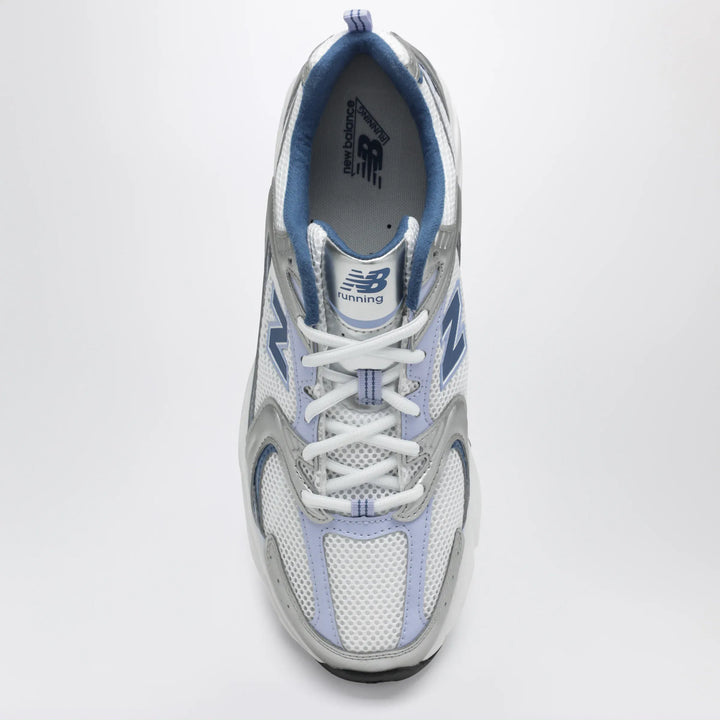 New Balance - 530 Sneakers in Silver Metallic / Daybreak / Magic Blue Brand Apparel &amp; Accessories > Shoes