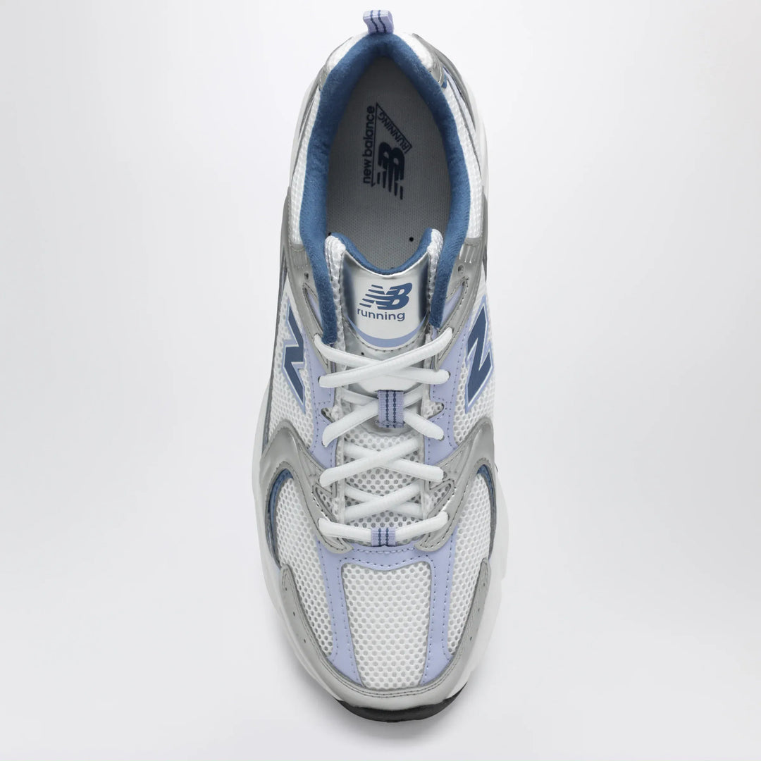 New Balance - 530 Sneakers in Silver Metallic / Daybreak / Magic Blue Brand Apparel &amp; Accessories > Shoes