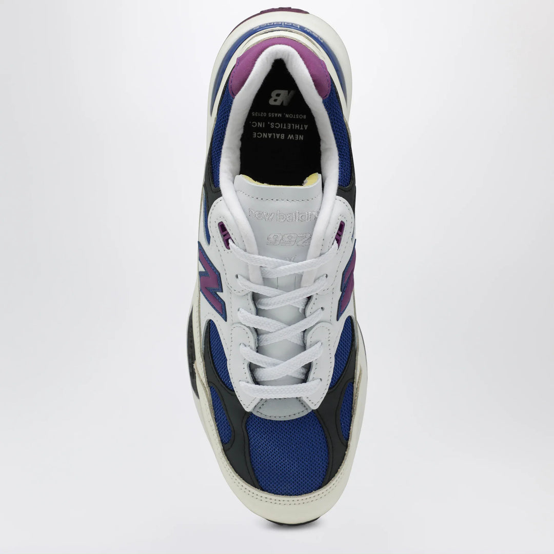New Balance - Made in USA 992 sneakers White/Blue Brand Apparel &amp; Accessories > Shoes