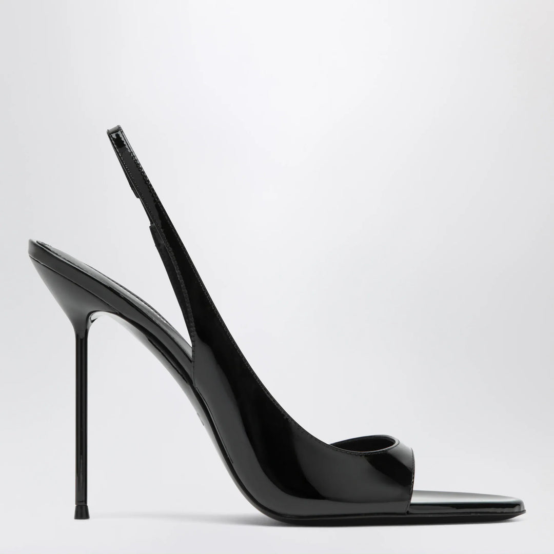 Paris Texas - Black patent slingback sandals Brand Apparel & Accessories > Shoes 36 IT