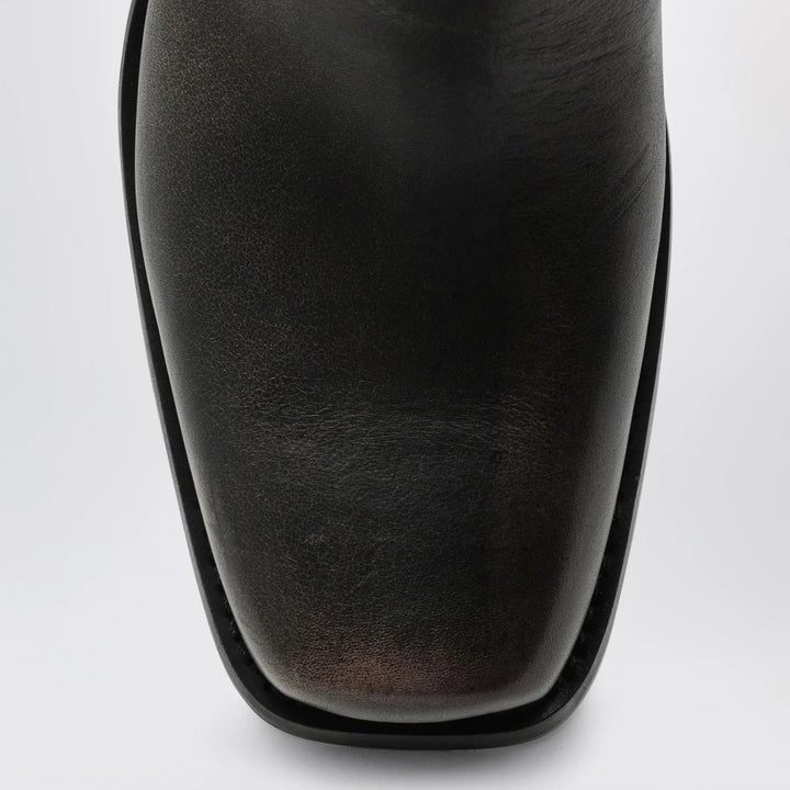 Paris Texas - Black Roxy boot in brushed leather Brand Apparel &amp; Accessories > Shoes