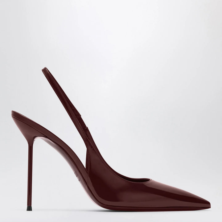 Paris Texas - Lidia slingback pumps in cherry patent leather Brand Apparel &amp; Accessories > Shoes