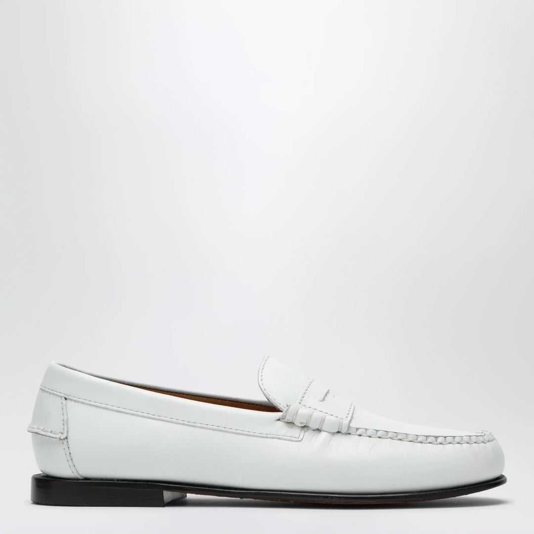 Sebago - Danielle white leather loafers Brand Apparel &amp; Accessories > Shoes