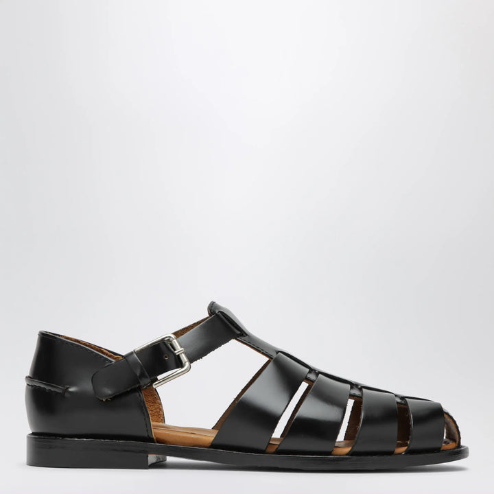 Sebago - Gurkha Tale black leather sandals Brand Apparel &amp; Accessories > Shoes 6,5 US