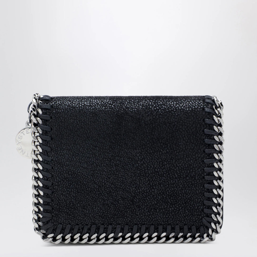 Stella McCartney - Falabella bi-fold wallet in black Brand Apparel & Accessories U