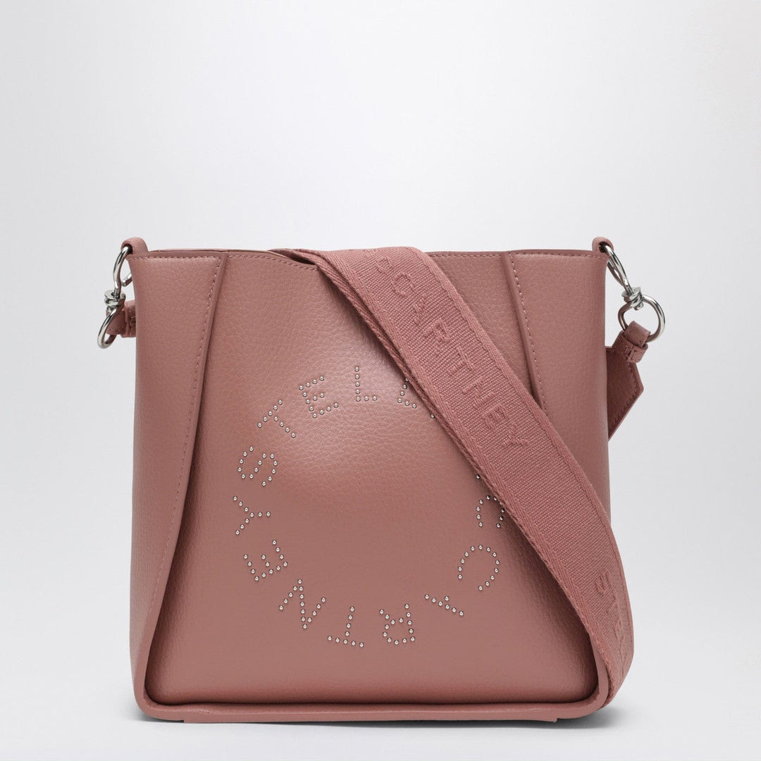 Apparel & Accessories TU Stella McCartney - Square pink crossbody bag with logo Brand
