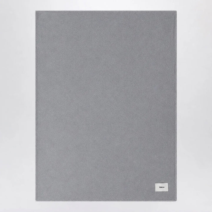 Tekla - Grey lambswool blanket Brand Apparel &amp; Accessories U