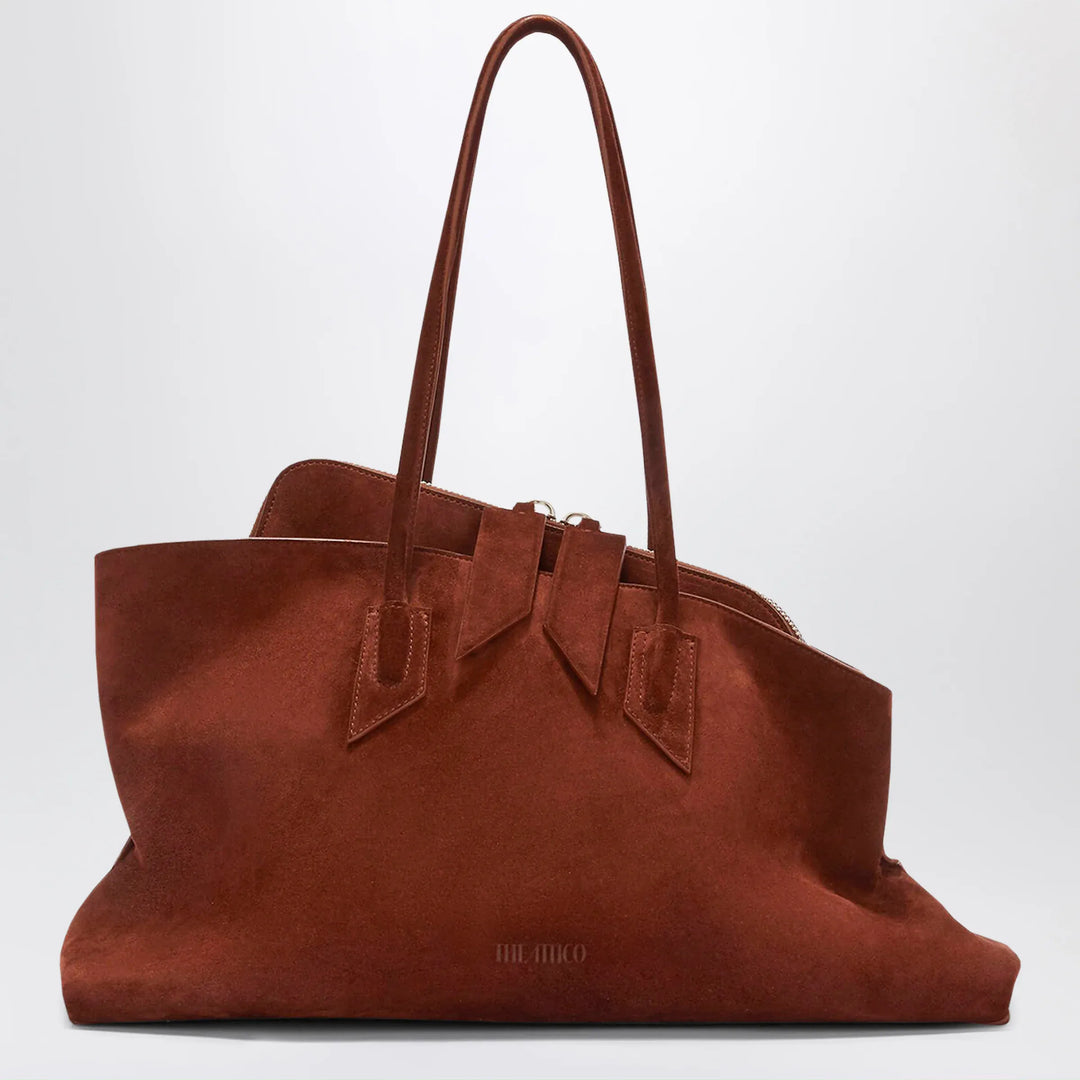 The Attico - La Passeggiata Medium bag Light Chocolate Brand Apparel & Accessories U