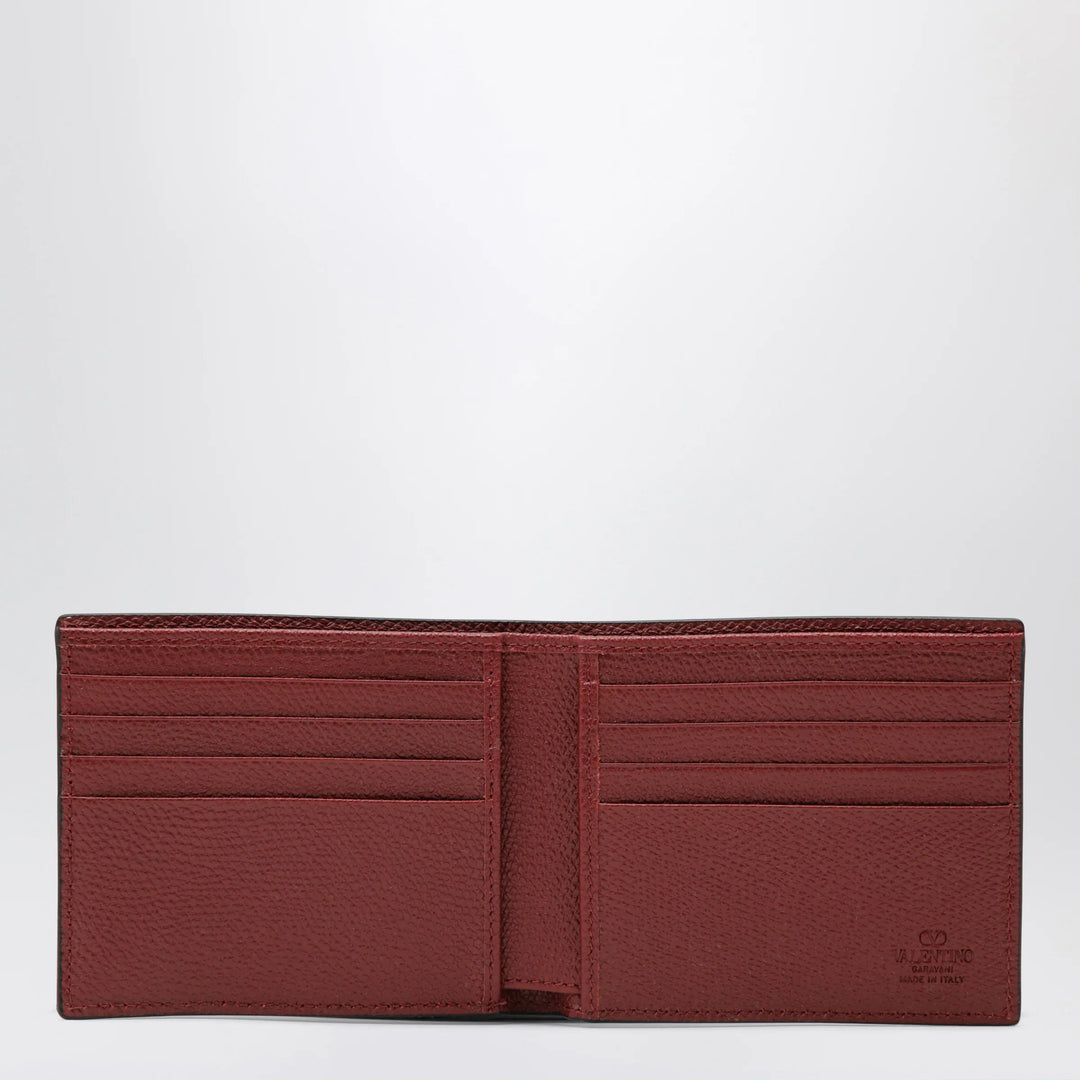 Valentino Garavani - Dark red Vlogo Signature bi-fold wallet Brand Apparel &amp; Accessories U