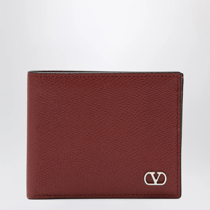 Valentino Garavani - Dark red Vlogo Signature bi-fold wallet Brand Apparel &amp; Accessories U