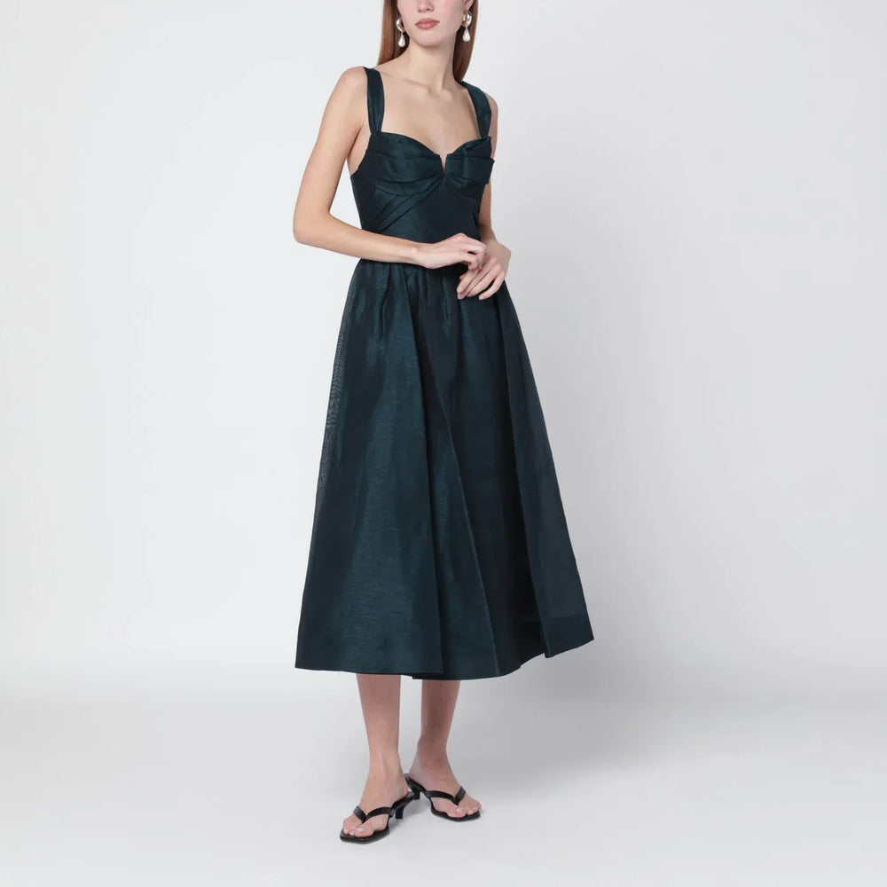 ZIMMERMANN - Rebellion draped midi dress Brand Apparel & Accessories 1