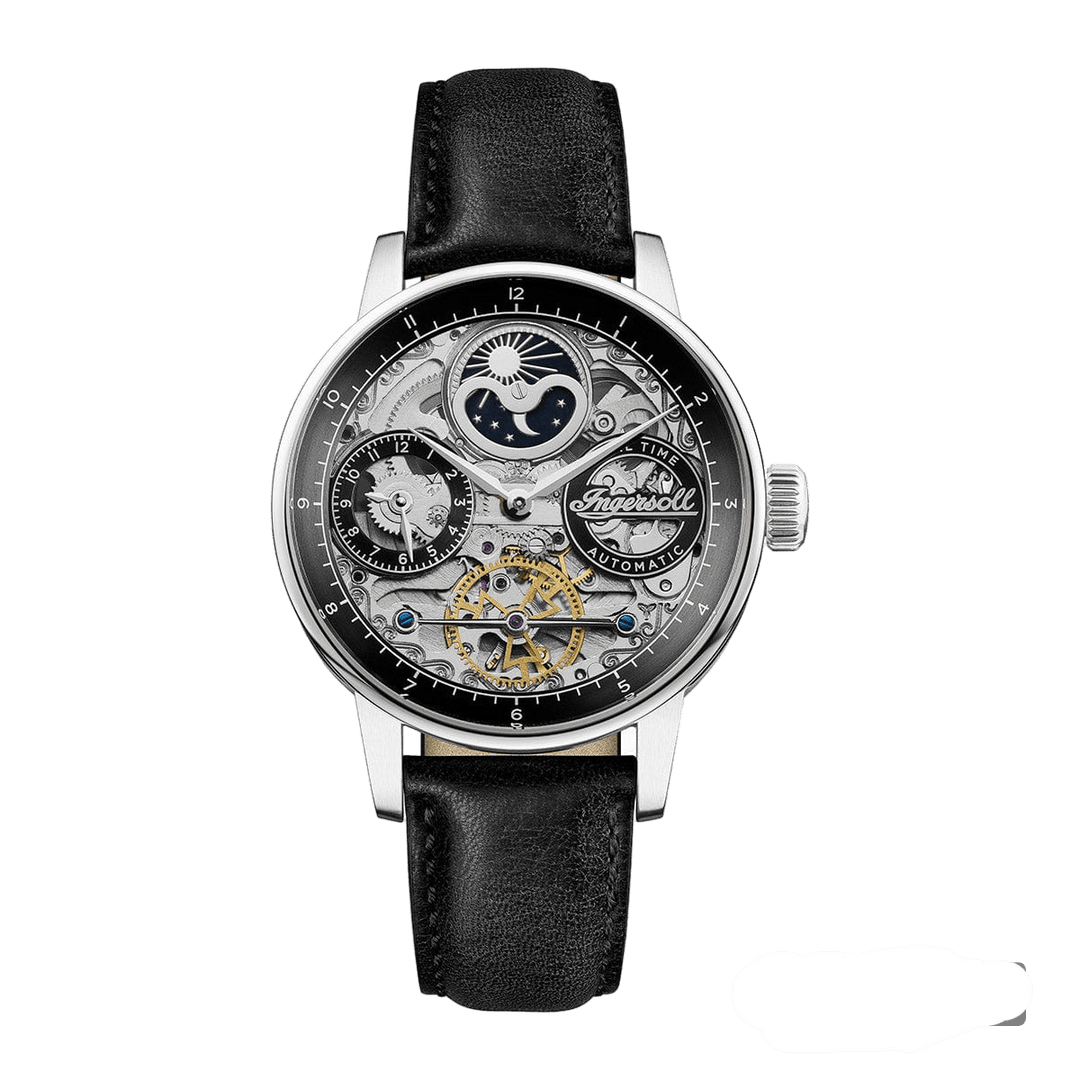 Ingersoll Automatic Watches Ingersoll Jazz Automatic Black Watch Brand