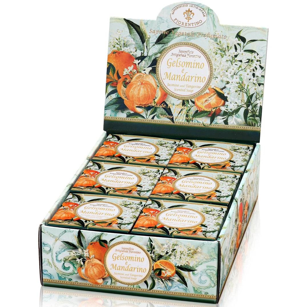 Saponificio Artigianale Fiorentino Bar soap Saponificio Artigianale Fiorentino Jasmine & Tangerine 12x100g Brand