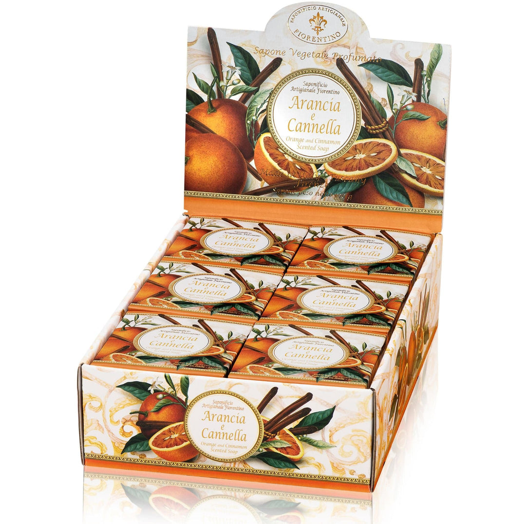 Saponificio Artigianale Fiorentino Bar soap Saponificio Artigianale Fiorentino Orange & Cinnamon 12x100g Brand