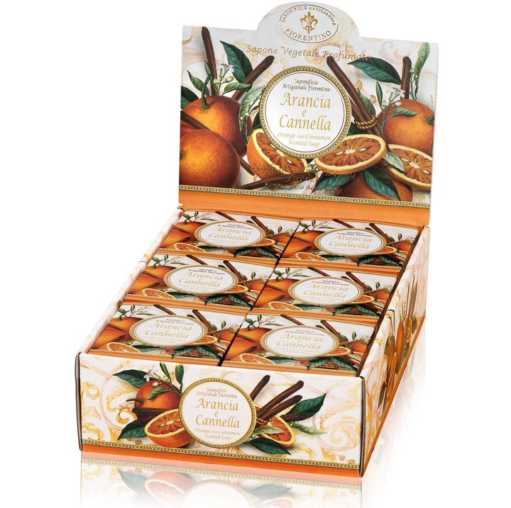 Saponificio Artigianale Fiorentino Bar soap Saponificio Artigianale Fiorentino Orange &amp; Cinnamon 12x100g Brand