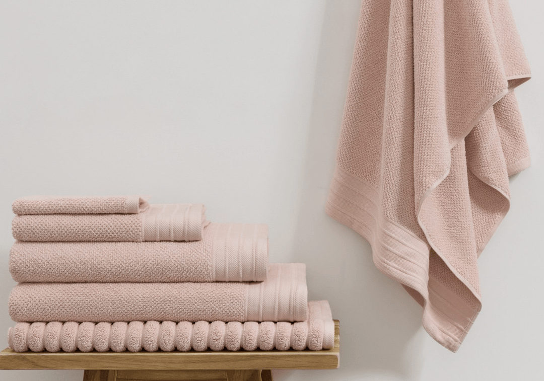 Bemboka Bath Sheets Blush Bemboka Pure Cotton Bath Sheets Jacquard Bemboka Pure Cotton Bath Sheets Jacquard Brand