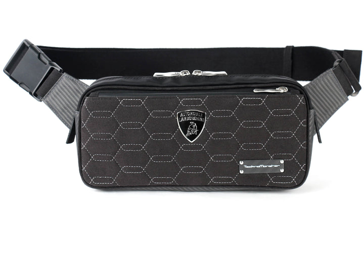 Lamborghini Belt Bag Lamborghini Zingo Belt Bag Carbon Fiber and Alcantara Brand