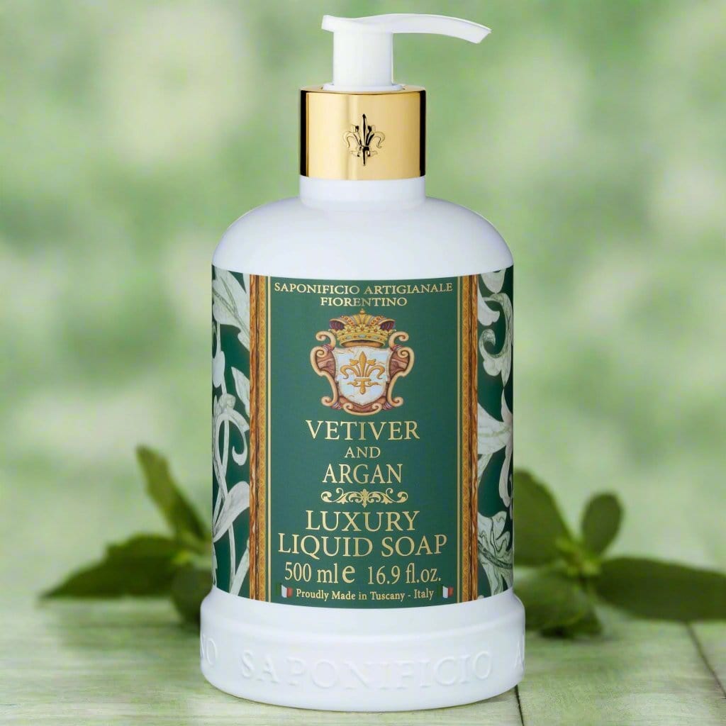 Saponificio Artigianale Fiorentino Body and Hand Wash Bundles Vetiver &amp; Argan Hand Wash Bundle Set 3Pcs Vetiver &amp; Argan Hand Wash Bundle Set 3Pcs Brand