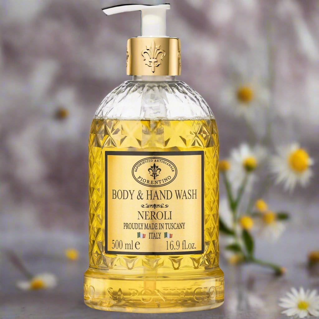 Saponificio Artigianale Fiorentino Body and Hand Wash w/ Soap Bundles Body &amp; Hand Wash Neroli Body &amp; Hand Wash Neroli Brand