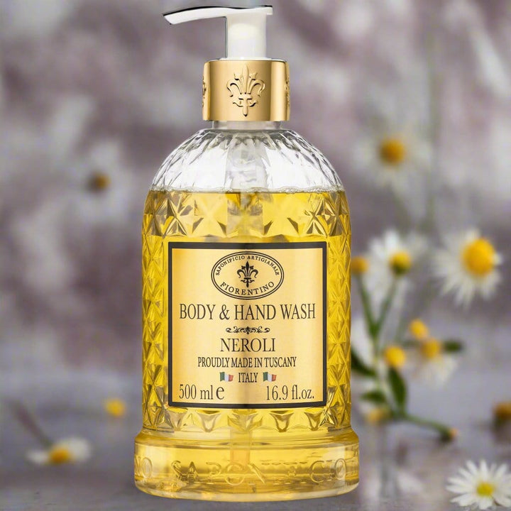 Saponificio Artigianale Fiorentino Body and Hand Wash w/ Soap Bundles Body &amp; Hand Wash Neroli Body &amp; Hand Wash Neroli Brand