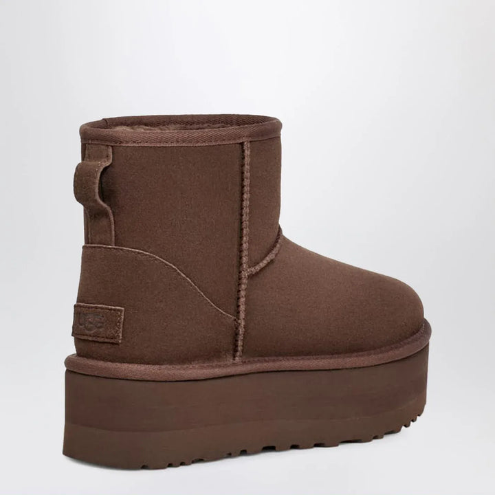 UGG - Classic Mini Boots With Brown Platform Brand Boots 1 US