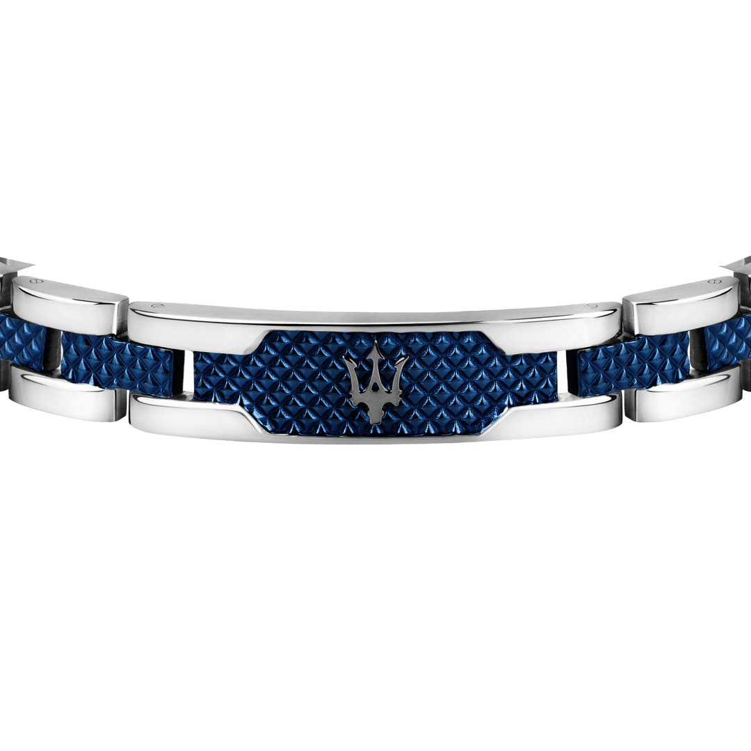 Maserati Bracelet Maserati Jewels Silver &amp; Blue Bracelet Brand